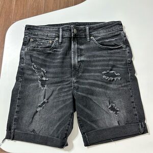 American Eagle Outfitters Black Jean Shorts